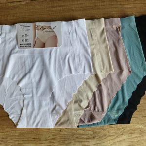 Majtki damskie – Figi bezszwowe z wysokim stanem laserowo cięte plus size DYANA Intimates