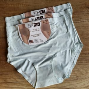 Majtki damskie – Figi bezszwowe z wysokim stanem laserowo cięte plus size HANA 79146